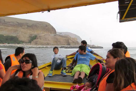 Bike and Boat in Lima in Lima